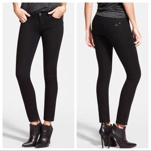 DL 1961 Angel Skinny Ankle Jeans - Black